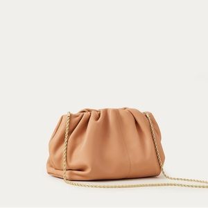 Loeffler Randall Analeigh Dune Gathered Clutch